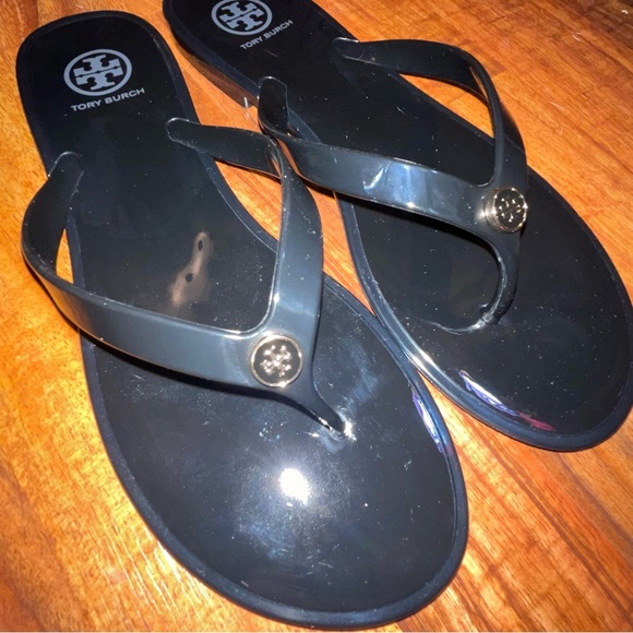 Tory Burch Studded Jelly Thong Sandal - Picture 4 of 6